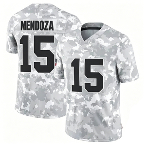 Maillot de football <span class=keywords><strong>Fernando</strong></span> Mendoza 2026 pour Hommes, Femmes et Jeunes, Numéro 1 du Draft, Brodé, Tailles S-3XL, Livraison Rapide - Product Image 4