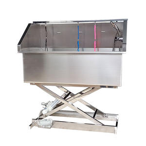 Bañera Eléctrica Elevadora Económica <span class=keywords><strong>de</strong></span> Acero Inoxidable para Hospitales Veterinarios, Bañera para <span class=keywords><strong>Perros</strong></span> en Stock para Peluquería y Limpieza Canina - Product Image 2
