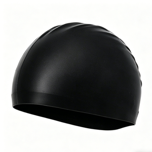 Gorro de Natación de Silicona Dabojin para Mujeres y Hombres, Cómodo, Antideslizante e Impermeable, para Cabello Largo, Duradero, para Adultos, para Todas las Estaciones - Product Image 1