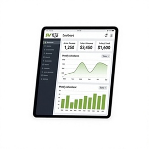 Gym management platform to manage memberships, <b>trainers</b>, classes, payments, attendance, schedules, and member engagement. - Product Image 1