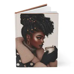 High Quality Black Girl Cover Casebound Dateless Planners And Journals