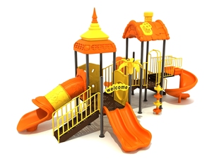 Structure de jeu extérieure pour parc d'attractions public, <span class=keywords><strong>grand</strong></span> <span class=keywords><strong>toboggan</strong></span> de sécurité <span class=keywords><strong>avec</strong></span> aire de jeux extérieure - Product Image 4