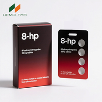 Custom Design Retail Plank Kauwtabletten Fruit Smaak Verpakking Blister Papieren Kaarten Tonen Supermarkt Winkel Met Opvouwbare Doos