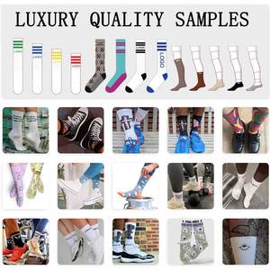 Mùa Đông Biểu Tượng Tùy Chỉnh 100% Tinh Khiết Cotton Unisex Vớ Bóng Rổ Vớ Thể Thao Màu Đen Trắng Tùy Chỉnh Crew Vớ Thiết Kế Chạy Vớ Người Đàn Ông - Product Image 6