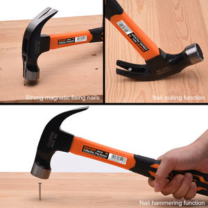 Sert çekiç 560G/20OZ pençe çekiç fiberglas kolu ile HRC 48 - Product Image 6