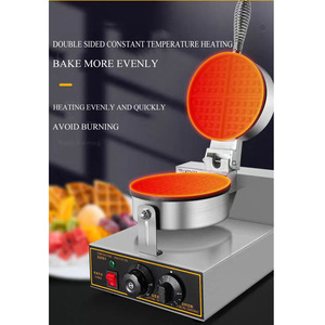 Machine à gaufres électrique, machine à gaufres aux œufs, machine à gaufres commerciale, machine à gaufres frites - Product Image 2