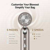 Secador de Pelo de Viaje Dreame Pocket Pro, Secador Iónico con Sensores de Calor Integrados, Estilo Saludable en Movimiento, Flujo de Aire de 70 m/s