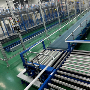 Förderband aus Edelstahl Angetriebenes Rollenfördersystem für Industrielle Übertragung - Product Image 1