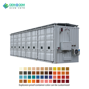 Contenedor de Almacenamiento de Residuos Peligrosos a Prueba de Explosiones con Sistema de Control Inteligente IA para Ferrocarriles de Alta Velocidad y Aeropuertos - Product Image 1