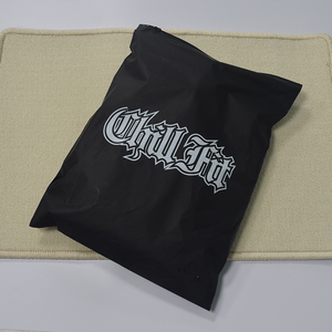 Custom Frosted Recycled Zipper Bags Clothing Packaging - Product Image 6