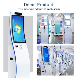 Pantalla Táctil Curva de 23.6/32'' R1500/1800 Más Vendida, Soporte para Pantalla con Código QR, Lector de Tarjetas NFC/RFID, Quiosco de Autoservicio para Bancos - Product Image 3