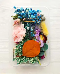แม่พิมพ์เรซินหัตถกรรม DIY ช่อดอกไม้พวงมาลัยอโรมาเทียนตกแต่งบ้านงานแต่งงานที่มีสีสันดอกไม้แห้งธรรมชาติ