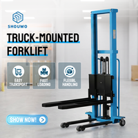 Chariot élévateur monté sur camion, chariot élévateur compact à moteur AC pour le chargement et le déchargement de marchandises, transport extérieur, fournisseur OEM