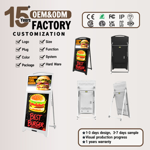 Reproductor de Publicidad Inteligente Digital Portátil de 21.5 Pulgadas con Pantalla Táctil y Pizarra para Tiendas Minoristas en Interiores - Product Image 2