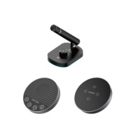 Microphone de conférence USB de bureau CMTECK, prise en charge omnidirectionnelle à 360 degrés, voix claire, plug-and-play, pour réunions d'affaires