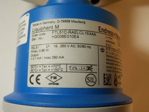 Interruptor de Nivel Vibratorio Liquiphant FTL51C de Endress+Hauser, Serie FMP55, FMI51, FMP52, en Stock - Product Image 6