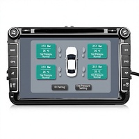 Système de surveillance de la pression des pneus sans fil avec capteur interne USB TPMS pour 5 roues TPMS Android