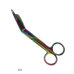 Vente d'usine MMC Ciseaux chirurgicaux réutilisables en acier inoxydable pour pansements, cisailles à bandages, produits de soins personnels et de beauté 45G - Product Image 2