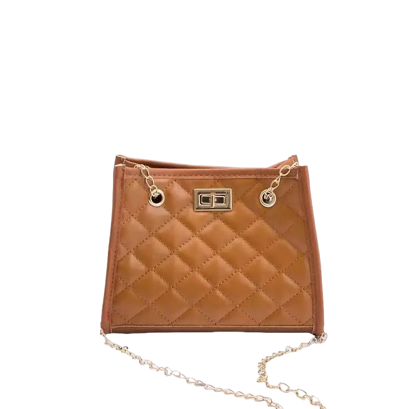 Brown Hand Bags Ladies Famous Fashion Genuine Leather Luxury Women Tote Bags Ladies Handbags Classic Design Custom Logo Designer