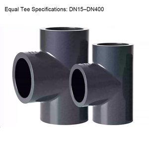 Raccord en T haute pression en <span class=keywords><strong>PVC</strong></span>-U, connecteur plastique UPVC à 3 voies, anti-fuite, pour tuyauterie <span class=keywords><strong>de</strong></span> plomberie DN15 20 25 <span class=keywords><strong>32</strong></span> 40 - Product Image 4