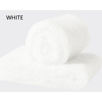Coton Nuageux et Soie Colorée, Fleurs en Coton, Matériaux Floraux pour Bouquet de la Saint-Valentin, Papier Artistique