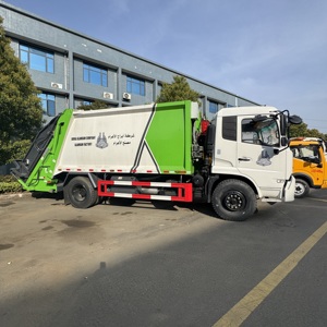 Camión <span class=keywords><strong>de</strong></span> Basura Compactador Dongfeng Tianjin Personalizado para Exportación, 14 CBM, Transferencia <span class=keywords><strong>de</strong></span> Residuos Sellada, Limpieza Sanitaria y Eliminación <span class=keywords><strong>de</strong></span> Residuos Urbanos - Product Image 4
