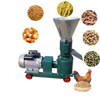 Nouvelle machine à granulés d'aliments pour animaux à haute productivité avec une capacité de 200 kg/h pour l'utilisation dans les élevages