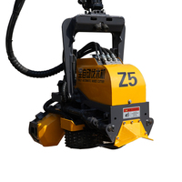Machines forestières pour arbres coupées à longueur Équipement d'exploitation forestière Z5 Tronçonneuse Grappin Scie 500mm Bois