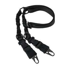 Cinghia Tattica Regolabile a 2 Punti in Nylon Resistente con Gancio a Becco d'Aquila in Metallo a Sgancio Rapido per <span class=keywords><strong>Caccia</strong></span> all'Aperto - Product Image 1