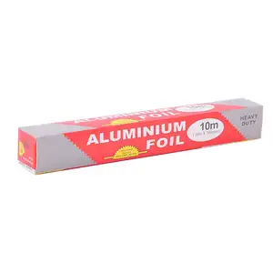 Disposable Food Grade Aluminio Food BBQ Baking Aluminium Foil Roll Packing Paper