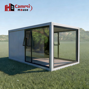 Casa Modular Mini <span class=keywords><strong>de</strong></span> Lujo en Contenedor <span class=keywords><strong>de</strong></span> Acero Personalizado <span class=keywords><strong>de</strong></span> 20 pies, Expandible, Moderna, Tipo Escuela, Lista para Enviar, Fácil <span class=keywords><strong>de</strong></span> Instalar - Product Image 1