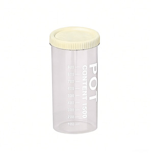 Airtight plastic <b>containers</b> for storing grains, cereals, dry goods, <b>snacks</b>, and tea. - Product Image 5