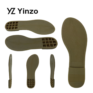 พื้นรองเท้าดีไซน์ใหม่สำหรับผู้หญิง พื้น TPR ขายดี พื้นรองเท้าแบบแบน พื้นรองเท้าใส่สบายสำหรับรองเท้าแตะ - Product Image 6