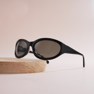 Trendy Tortoise Black Small Oval Sunglasses Retro Sun Glasses Women Men UV400 Protection Vintage Hip Hop Street Style <b>Eyewear</b> - Product Image 4