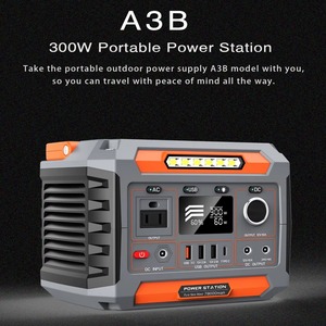 更新されたDC 12ボルト24ボルト300W AC電源バンクバッテリーパックソーラー発電機バックアップ100v 110v 220v 230v AC発電所ラップトップ用 - Product Image 4