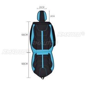 2PCS Front Car Seat Cover Chair <b>Cushion</b> <b>Bench</b> Protector PU Leather Automobiles Seat Covers Truck SUV Sedan - Product Image 6