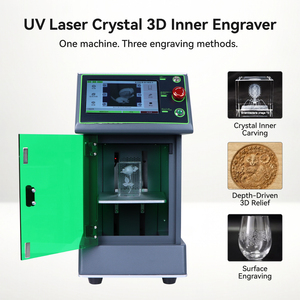 Graveur 3D <span class=keywords><strong>grand</strong></span> <span class=keywords><strong>format</strong></span> pour cristaux, machine de gravure laser industrielle sous-surface pour photos et cristaux 3D - Product Image 2