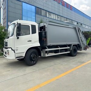 Camion Compacteur de Déchets Diesel Manuel Dongfeng 10-15CBM RHD avec Benne Compressive 4x2 et Moteur Diesel Manuel pour Camion de Nettoyage - Product Image 3