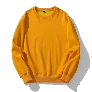 เสื้อสเวตเชิ้ตผ้าฟลีซคอกลมทรงหลวมแบบดรอปโชว์เดอร์สีส้มสำหรับผู้หญิง สไตล์สตรีทแวร์แสนสบาย ขายส่งในสหรัฐอเมริกา สหราชอาณาจักร ยุโรป รับผลิตแบบ OEM - Product Image 1