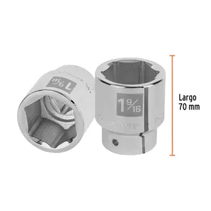 BOX 3 Chiave a Bussola a 6 Punte da 1-9/16 Pollici, Attacco da 3/4 Pollici, TRUPER - Product Image 3