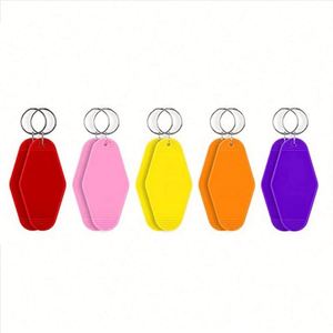 Sy62 Wholesale <b>Plastic</b> Keychain Custom Logo Hotel Number Tag Colorful Luggage Tag ABS Motel Tag - Product Image 6