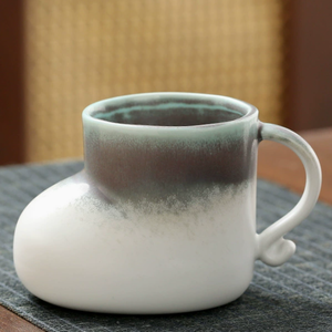 Taza de Cerámica Creativa con Forma de Zapato, Taza de Café Irregular con Asa, Taza de Té para Bebidas Calientes y Frías, Leche, Té y Jugo - Product Image 2