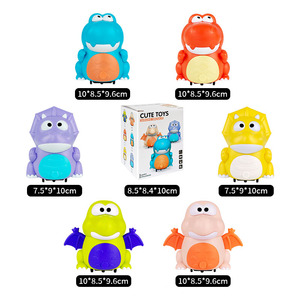 Nouveau jouet interactif pour enfants, adorable dinosaure électrique à bascule, petit dinosaure de dessin animé, <span class=keywords><strong>jeu</strong></span> interactif parent-enfant - Product Image 6