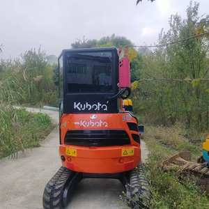 Mini maison Japon kubota U20 Pelles hydrauliques sur chenilles d'occasion 2 tonnes u20-3s Godet pelleteuses d'occasion - Product Image 4