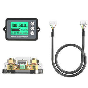 TK15  Coulombmètre  80V 50A 100A 350A  Testeur de capacité et de tension de batterie  Voltmètre numérique pour voiture et moto - Product Image 1
