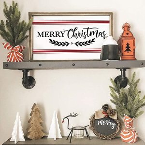 <span class=keywords><strong>Pochoir</strong></span> mural sur bois Mylar Pochoirs de Noël Bienvenue pour la <span class=keywords><strong>peinture</strong></span> sur bois Plastique Diy Pochoirs de lettres personnalisés - Product Image 2