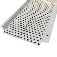 Grilles de protection de gouttière en maille perforée en aluminium pour usage en construction