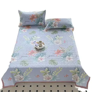 Penjualan langsung dari pabrik seprai 100% katun dicetak seprai Quilt selimut untuk kamar tidur grosir seprai