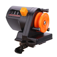 Compteur de profondeur de ligne de pêche portable 0-999M, outil de mesure de longueur, outils de test de pêche, compteur de ligne de pêche