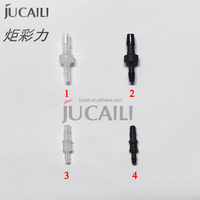 Connecteur de tuyau d'encre Eco solvant/UV pour imprimante Jucaili pour connecteur de transfert de tuyau de Tube d'encre de tête d'impression Epson Konica Seiko